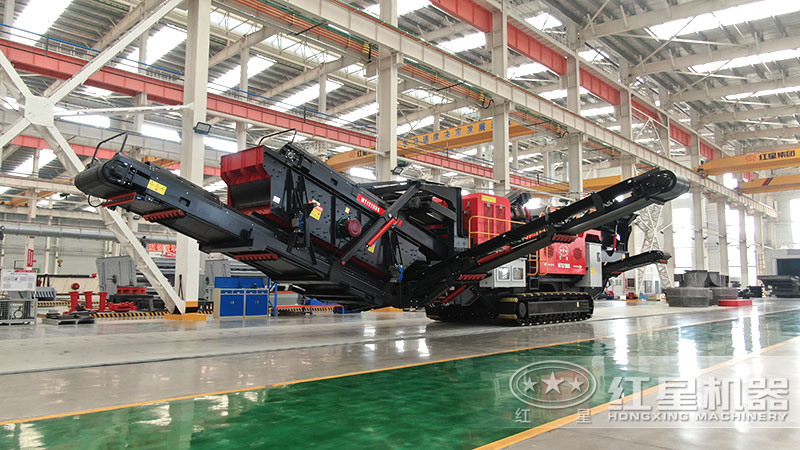 移動焦炭破碎機(jī)，一站式作業(yè)