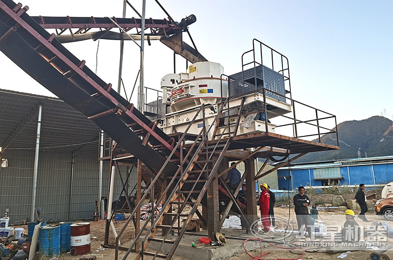 整套人工制砂生產(chǎn)線實拍一 整套人工制砂生產(chǎn)線實拍一