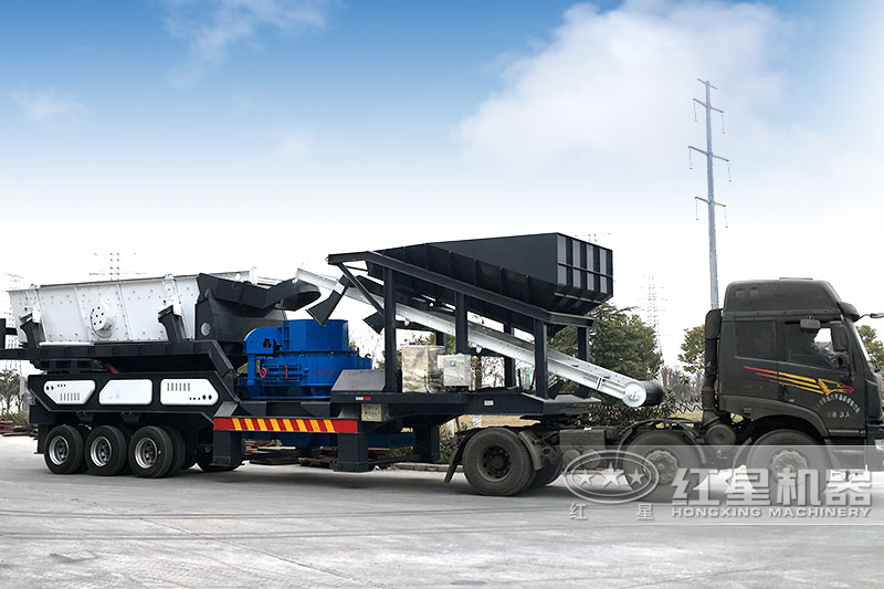 小型移動制砂機(jī)發(fā)貨