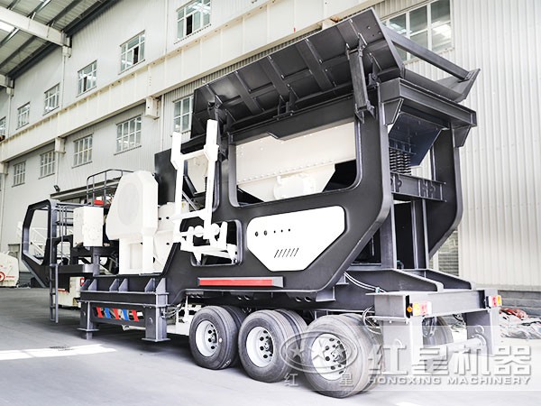 流動的砂石破碎機，打石機