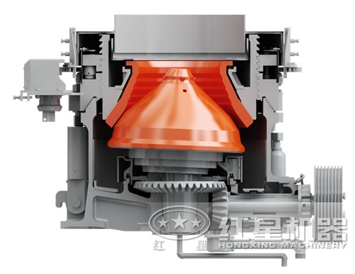  鵝卵石粉碎機結(jié)構(gòu)圖