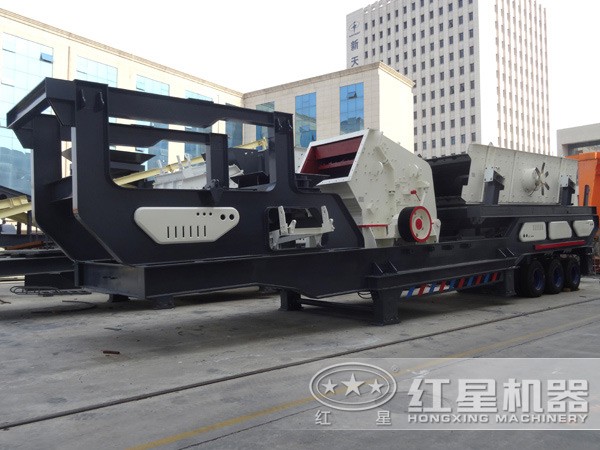 紅星1214反擊破碎機(jī)——移動式