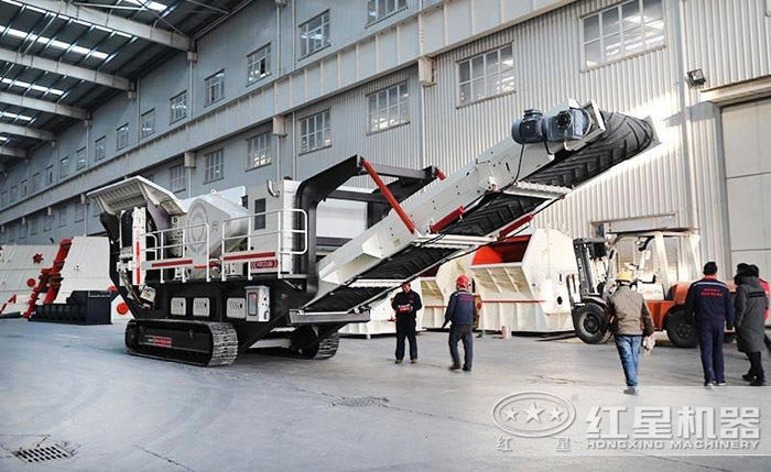 履帶式移動破碎機 履帶式移動破碎機