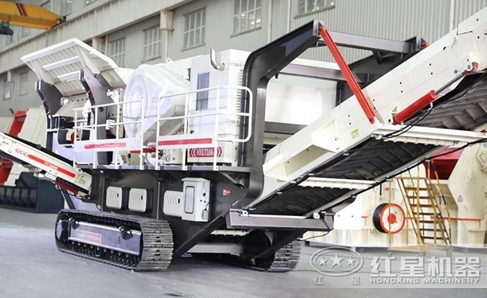 一體化裝置的履帶移動破碎機(jī) 一體化裝置的履帶移動破碎機(jī)
