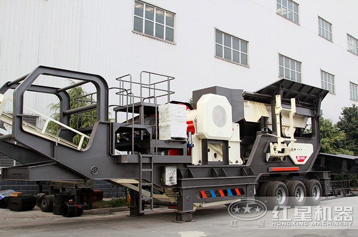 輪胎移動石子破碎機(jī) 輪胎移動石子破碎機(jī)