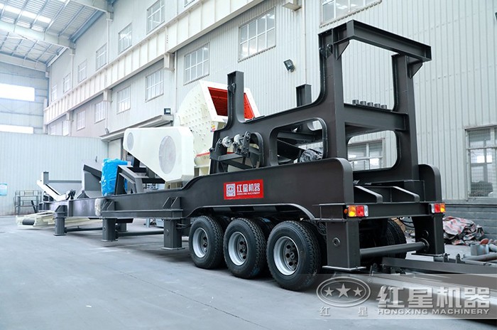 搭載重錘破的碎石機_車載一體機 搭載重錘破的碎石機_車載一體機