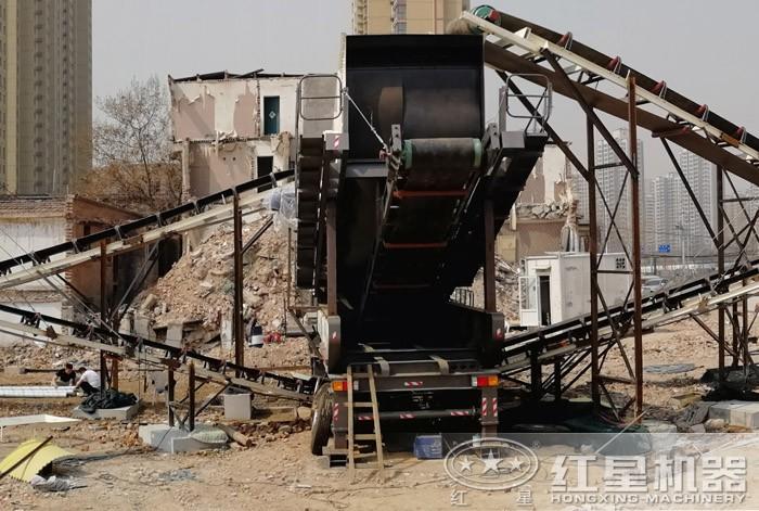 建筑垃圾粉碎篩分一體化設(shè)備 建筑垃圾粉碎篩分一體化設(shè)備