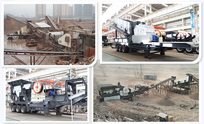 車載式移動建筑垃圾粉碎機及現(xiàn)場 車載式移動建筑垃圾粉碎機及現(xiàn)場