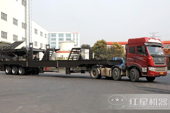 鵝卵石制砂機(jī)（可移動型）