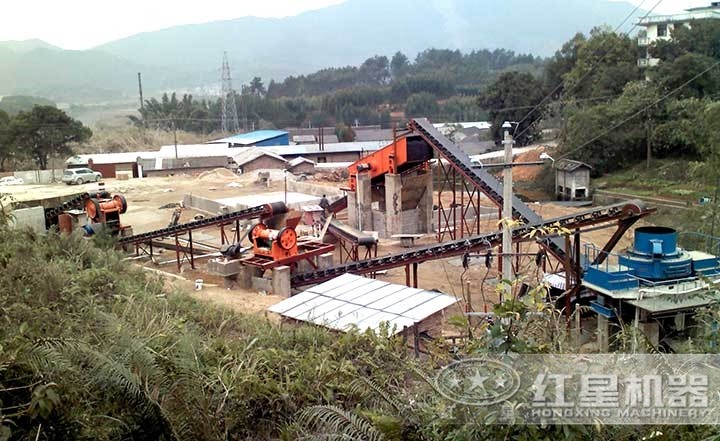 機制砂生產(chǎn)線現(xiàn)場 機制砂生產(chǎn)線現(xiàn)場