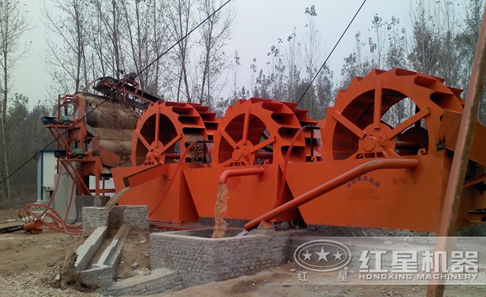 山頭泥洗砂機(jī)_沙泥分離洗沙機(jī)現(xiàn)場(chǎng) 山頭泥洗砂機(jī)_沙泥分離洗沙機(jī)現(xiàn)場(chǎng)