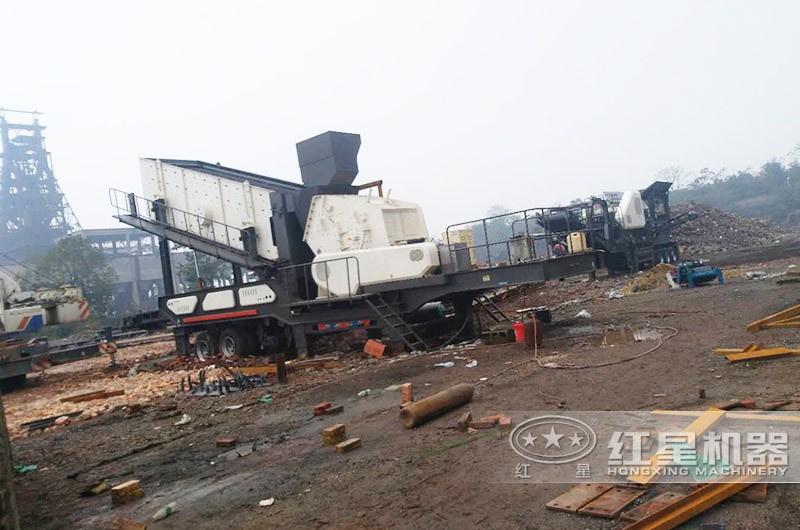 湖南建筑垃圾生產現(xiàn)場