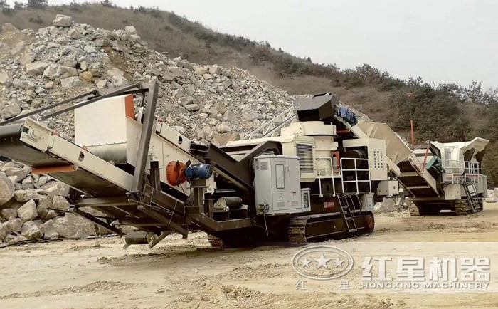 紅星北京客戶車載流動式打沙機(jī)現(xiàn)場 紅星北京客戶車載流動式打沙機(jī)現(xiàn)場