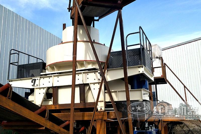 紅星制砂機(jī)現(xiàn)場近景