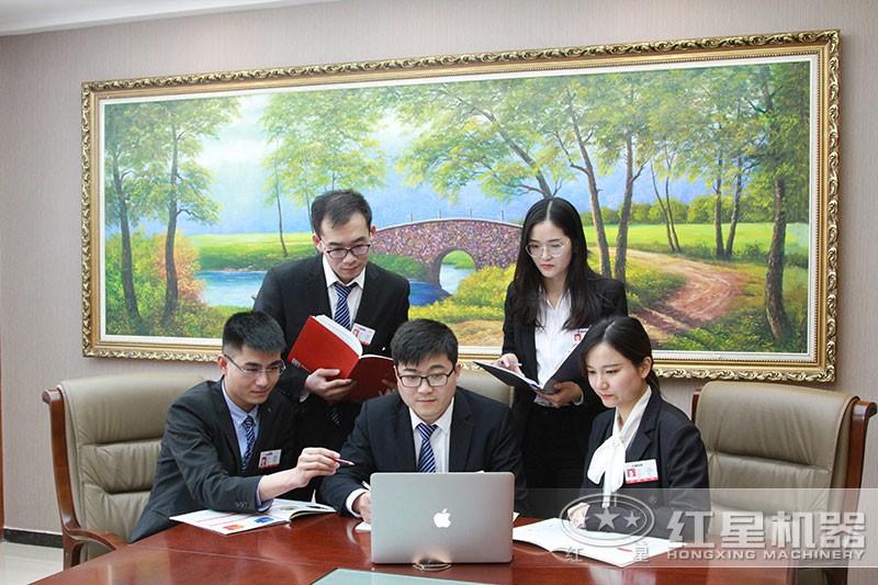 紅星為客戶設計作業(yè)方案、配備砂石廠設備