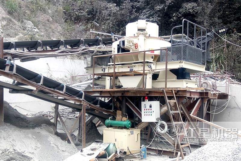 制砂機(jī)現(xiàn)場展示