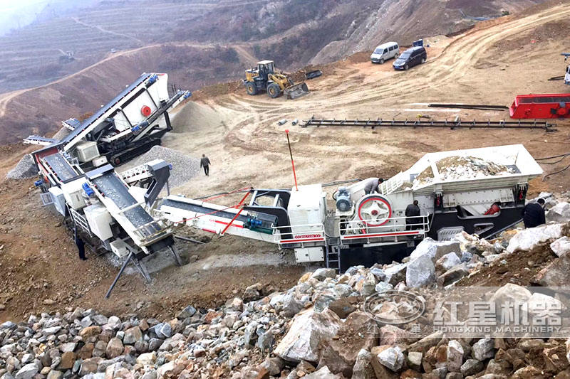 三臺聯(lián)機，效能高破碎，可安排就近現(xiàn)場考察