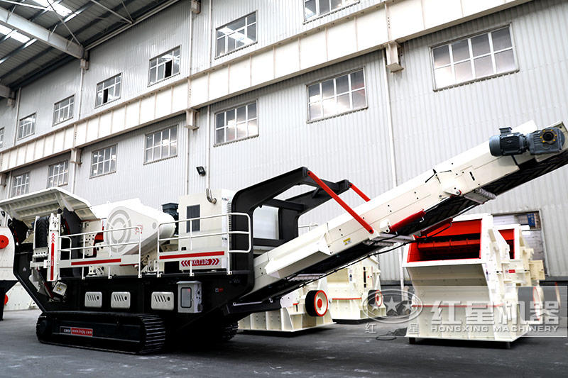 建筑垃圾破碎機廠區(qū)，免費帶料考察