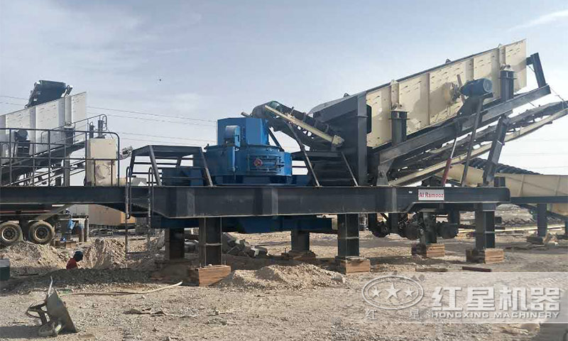 制砂碎石一體機(jī)現(xiàn)場