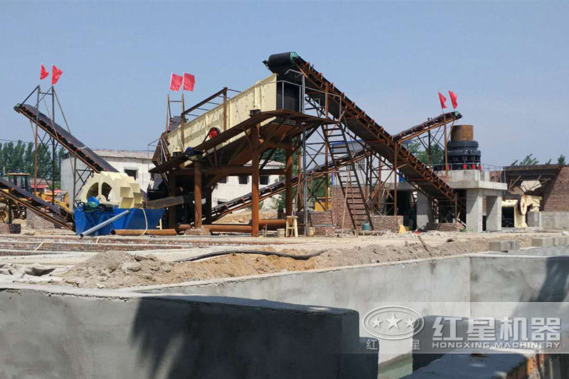 采石場碎石機已安裝好 采石場碎石機已安裝好