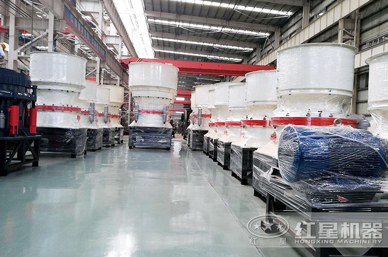 大型圓錐式破碎機(jī)立體設(shè)計(jì)，占地面積小，作業(yè)效率高