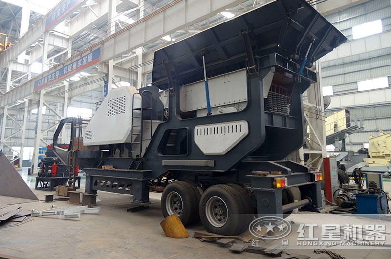 移動制砂機生產(chǎn)車間，自主研發(fā)生產(chǎn)，降低中間商成本20%