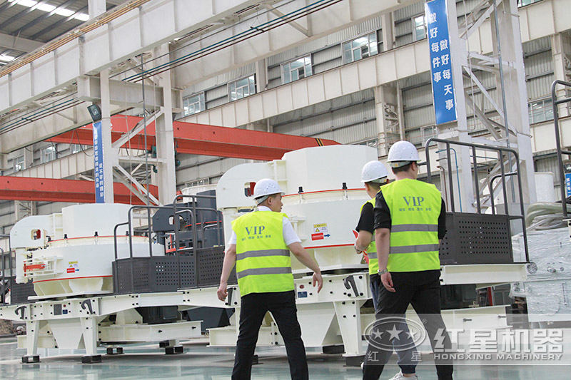 用戶來廠參觀制砂生產線設備并獲取免費方案定制，成本預估