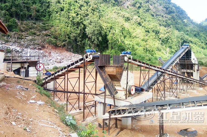 邢臺石子廠生產現(xiàn)場