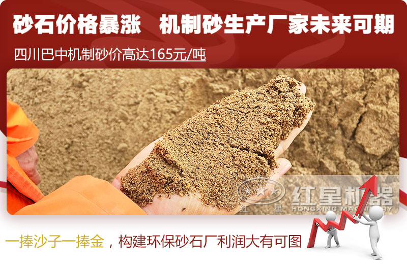 沙子利潤高，前景好