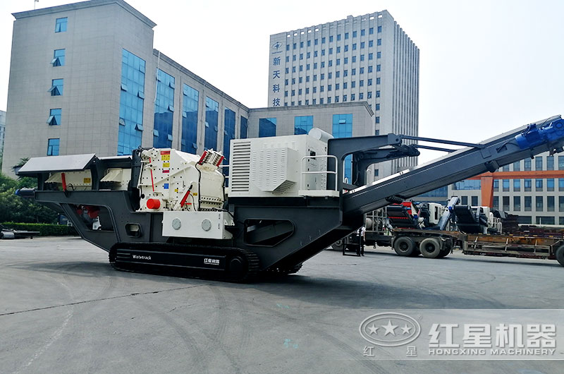 細碎移動制砂機，一鍵遙控更智能