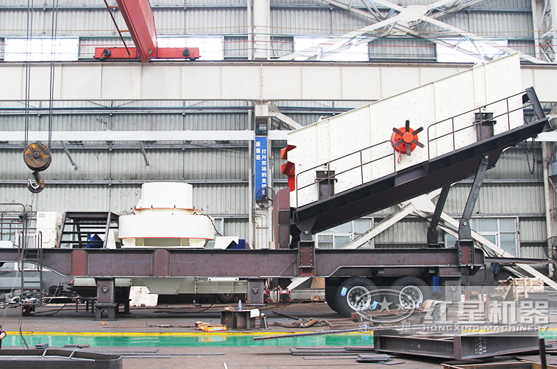 移動式制砂機，一體化生產(chǎn)智能效率高